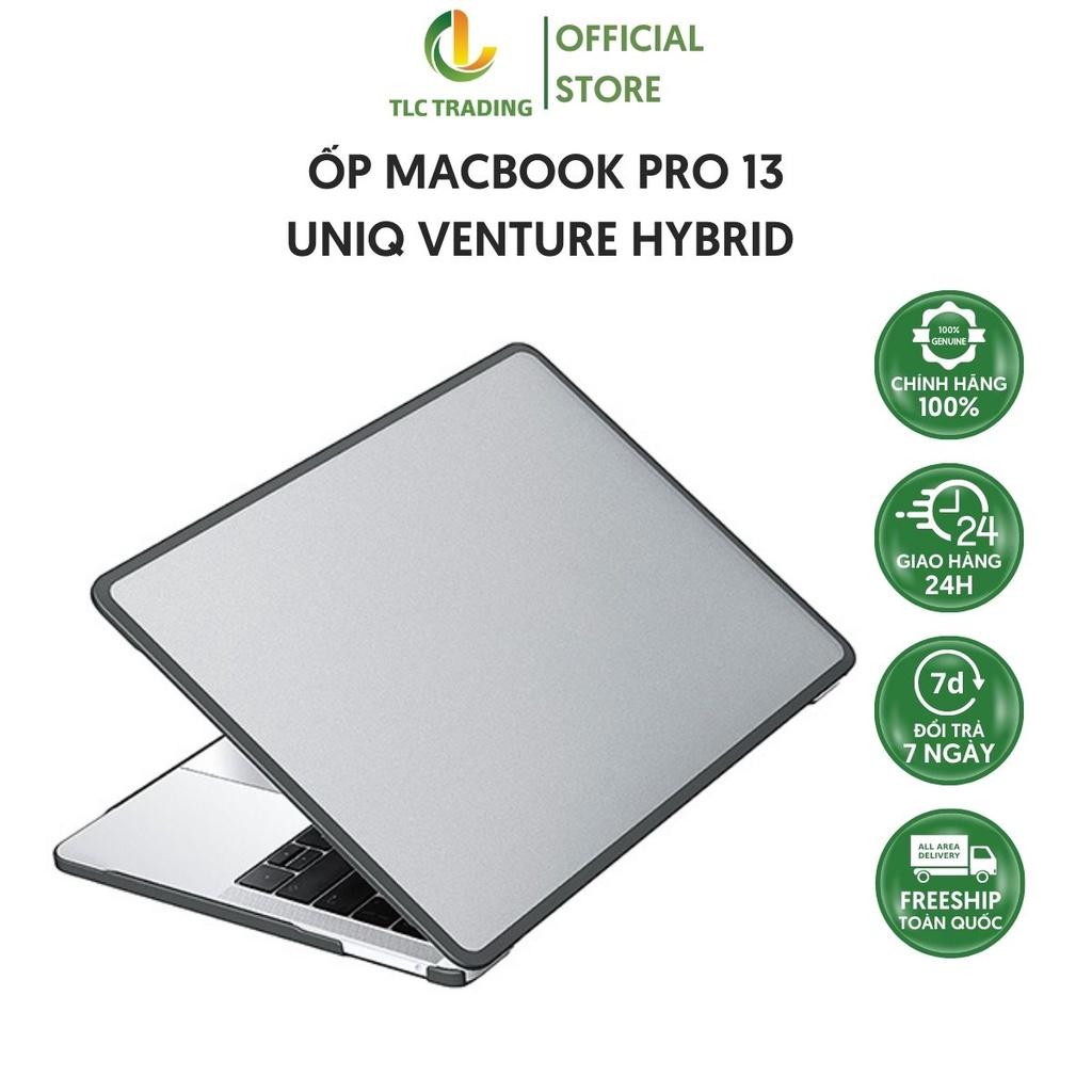 HÀNG CHÍNH HÃNG - Ốp dành cho Macbook UNIQ Venture Hybrid dành Cho Macbook 13 Pro Sang Trọng Tinh Tế Bảo Vệ Tản Nhiệt Chống Trầy Xước