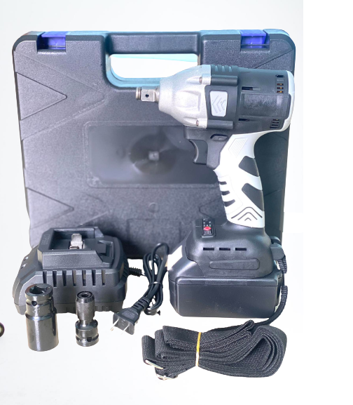 Máy siết bulong bộ 1 pin 198v tặng chuyển vít
