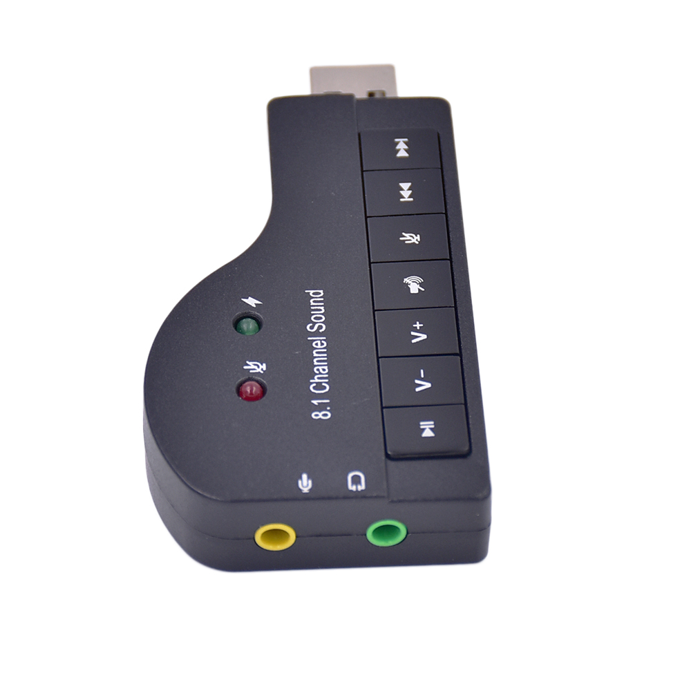 ROGTZ Usb sound 8.1 âm thanh sống động HIFI Magic Voice 8.1 - Hàng Nhập Khẩu