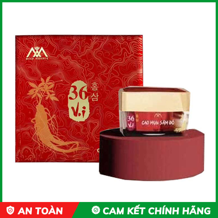 Cao Mụn Sâm Đỏ 36 Vị Đông Y Cao Cấp