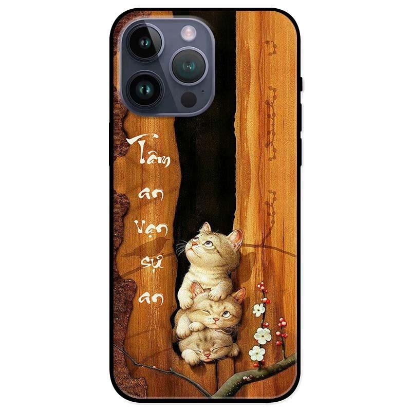 Ốp lưng dành cho Iphone 14 - Iphone 14 Plus - Iphone 14 Pro - Iphone 14 Pro Max - Tâm An Chú Mèo