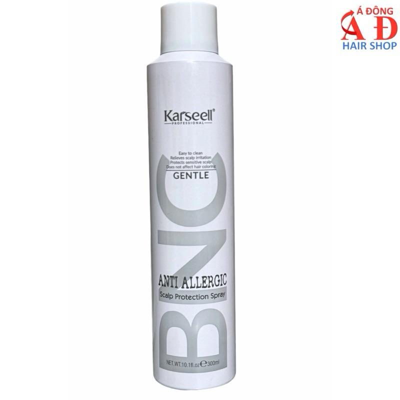 Xịt chống xót da đầu Karseell BNC Anti Allergic Scalp Spray 300ml - Bảo vệ da đầu khi tẩy nhuộm