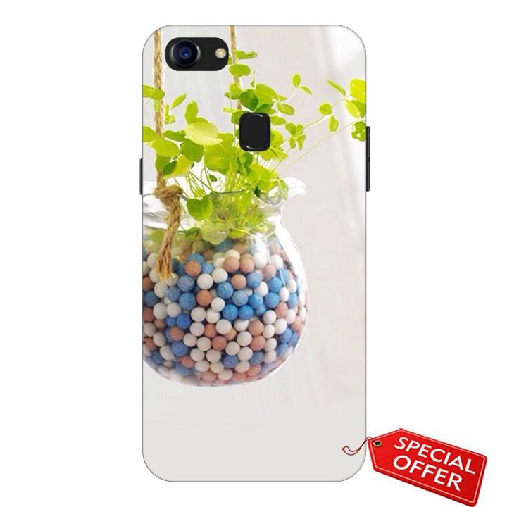 Ốp lưng dành cho điện thoại Oppo F5- nhựa dẻo Silicone in hình Bình Hoa