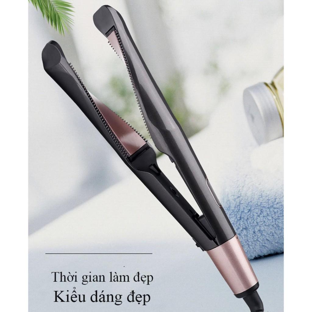 Máy uốn duỗi tóc, Lớp phủ men gốm xoay điều chỉnh nhiệt độ