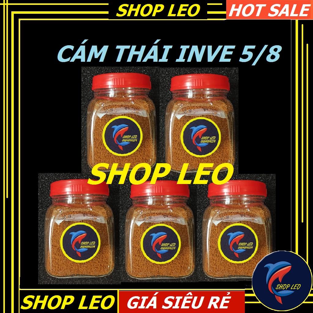 Cám Thái Inve 5/8 , thức ăn cá cảnh - phù hợp cho rất nhiều loại cá, tôm tép cảnh - Gunpy- 7 màu - betta - shopleo
