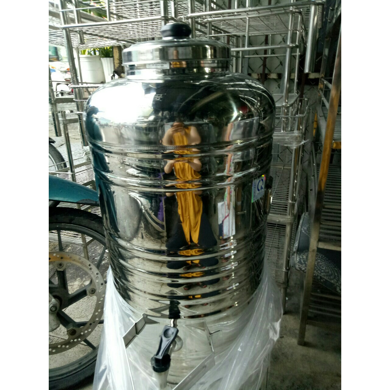 BÌNH ĐỰNG NƯỚC ĐÁ INOX 304