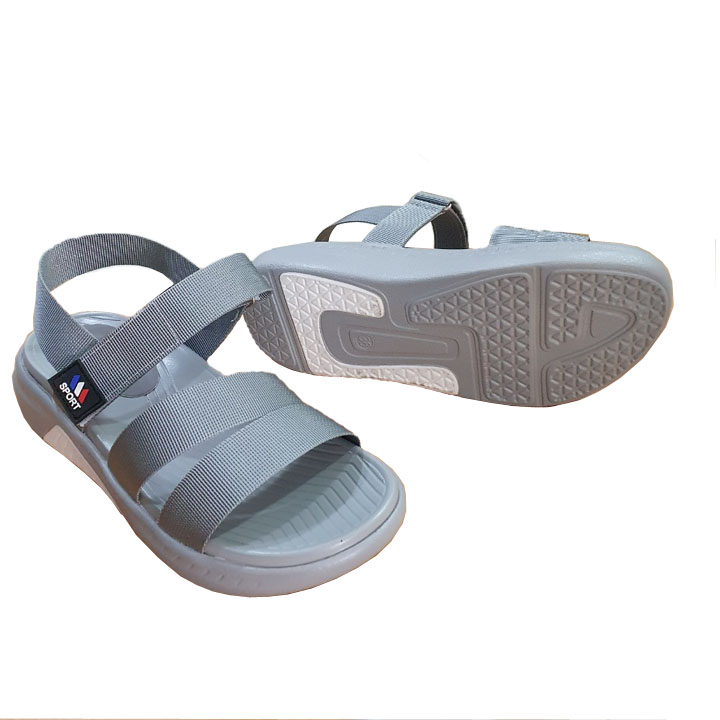 Giày Sandal Nữ Đế Bằng Cao 4.5cm Chính Hãng Trường Hải XDN165 Quai Dép Vải dù mềm Mại Đế Pu Nhẹ Nhàng Không Trơn