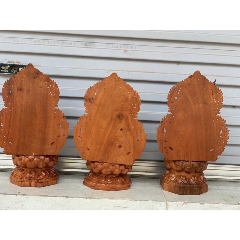 Bộ tam thanh gỗ hương 60cm