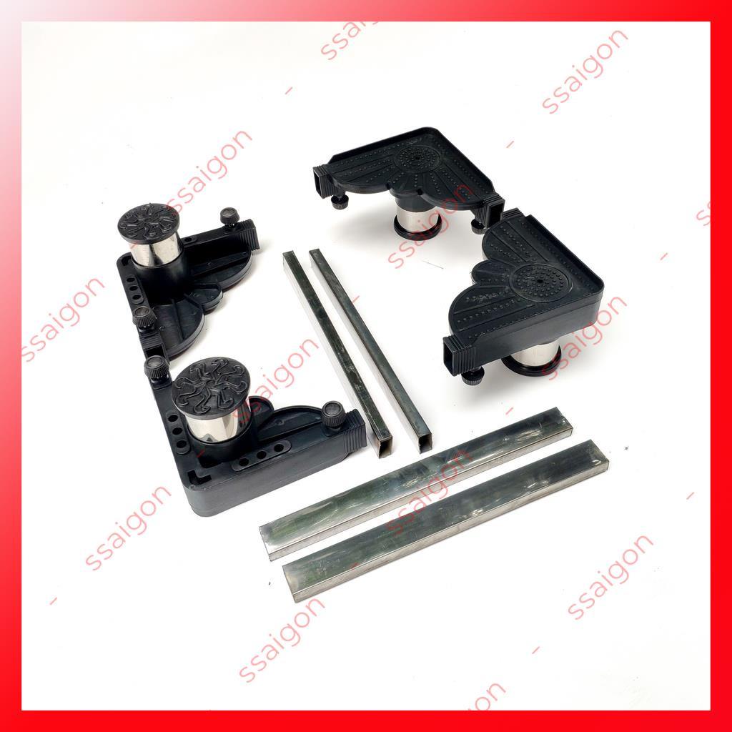 Chân đế máy giặt mini và máy lọc nước trụ Inox cao cấp
