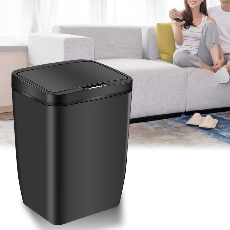 Thùng đựng rác cảm biến tự đóng mở cao cấp TORSOM TZL-12 sang trọng sạch sẽ tiện dụng