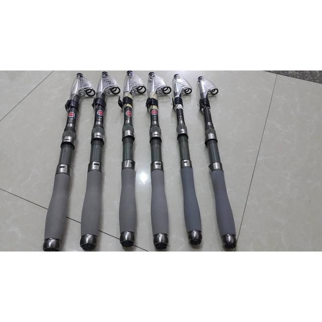 Cần câu máy dài 4m5 chính hãng GW cần cực khoẻ giá rẻ cần nhét cốp thu gọn 40cm y hình