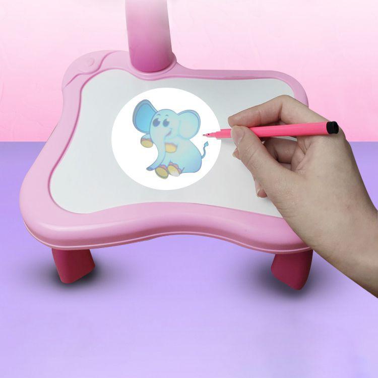 BỘ BÀN MÁY CHIẾU CHO BÉ TẬP VẼ CÓ KÈM NHẠC GIÚP BÉ PHÁT TRIỂN TRÍ NÃO