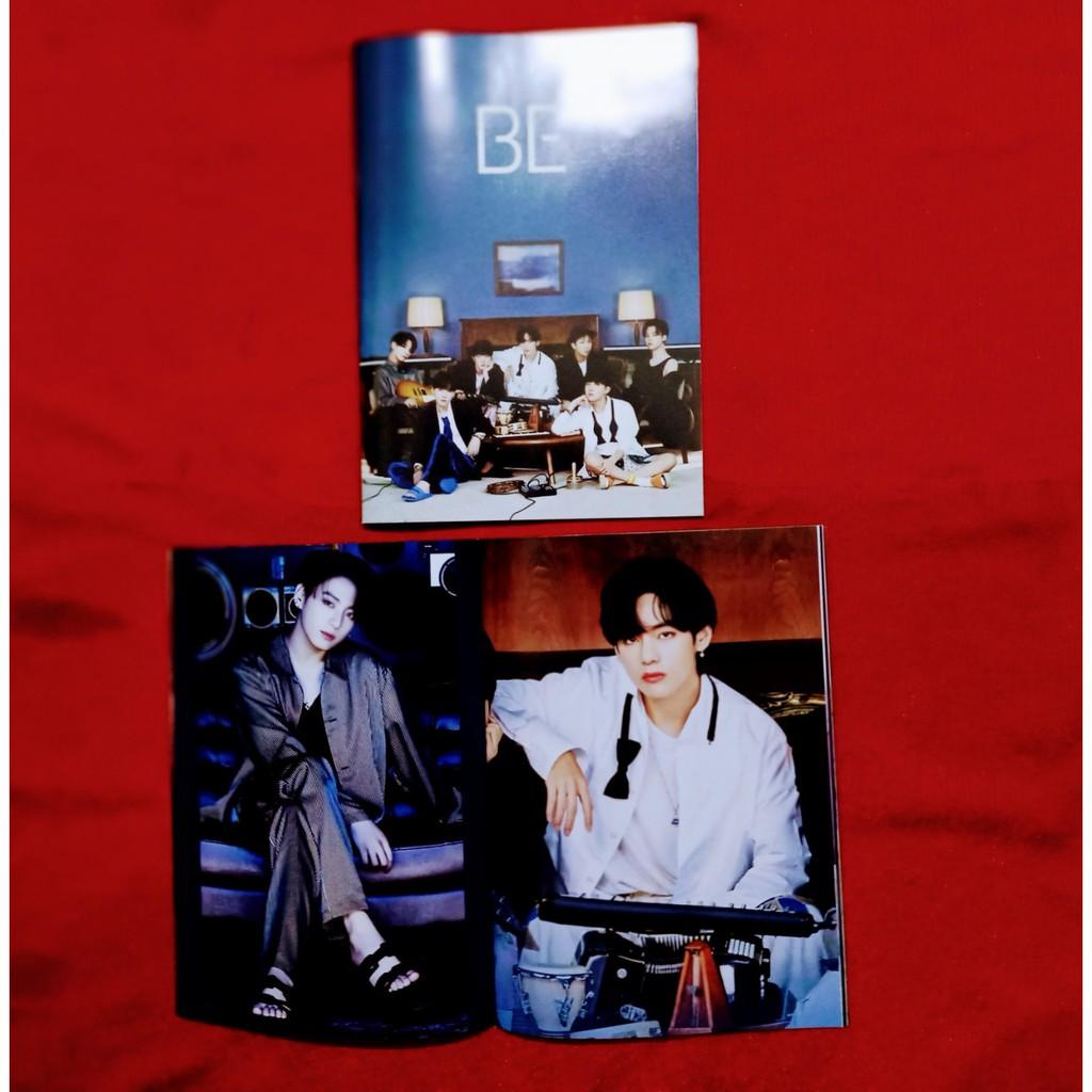 Photobook BTS ALBUM BE in FULL hình cuốn dày 32 trang