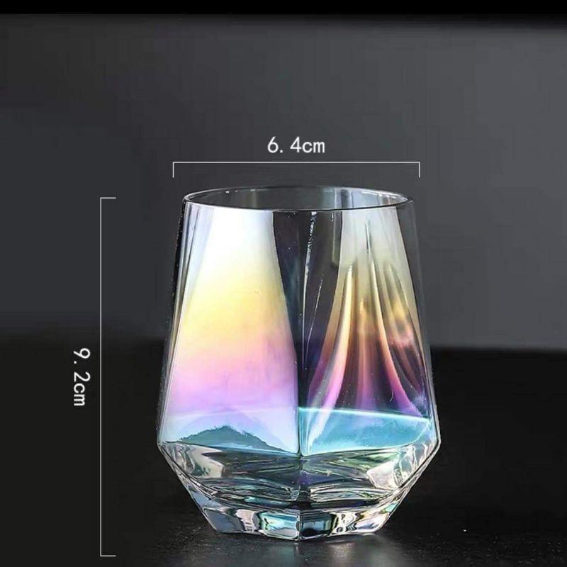 Cốc Thủy Tinh thủy tinh kim cương lục giác Diamond chịu nhiệt