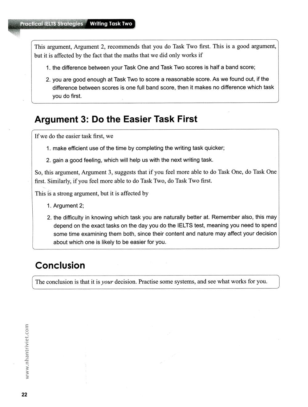 IELTS Writing Task Two