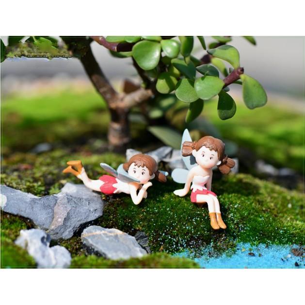 KHO-HN * Combo 04 nàng tiên cánh bướm dùng trang trí tiểu cảnh, terrarium, DIY