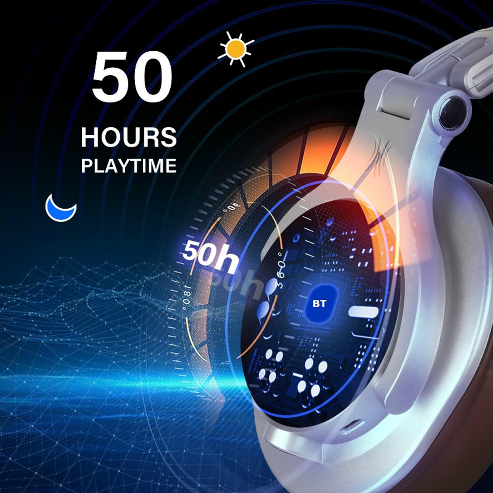 A70 Over-Ear DJ Bluetooth Headphone Headsets for Studio Monitoring Black