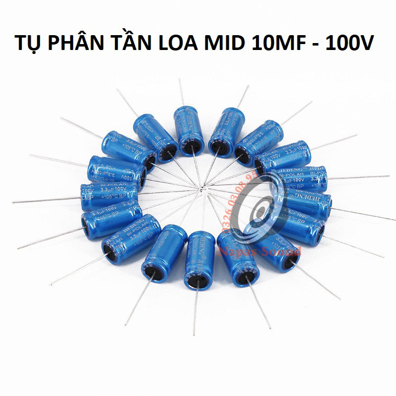 TỤ PHÂN TẦN LOA MID - LOẠI KHÔNG PHÂN CỰC - TỤ PHÂN TẦN LOA TRUNG - TỤ LOA TRUNG