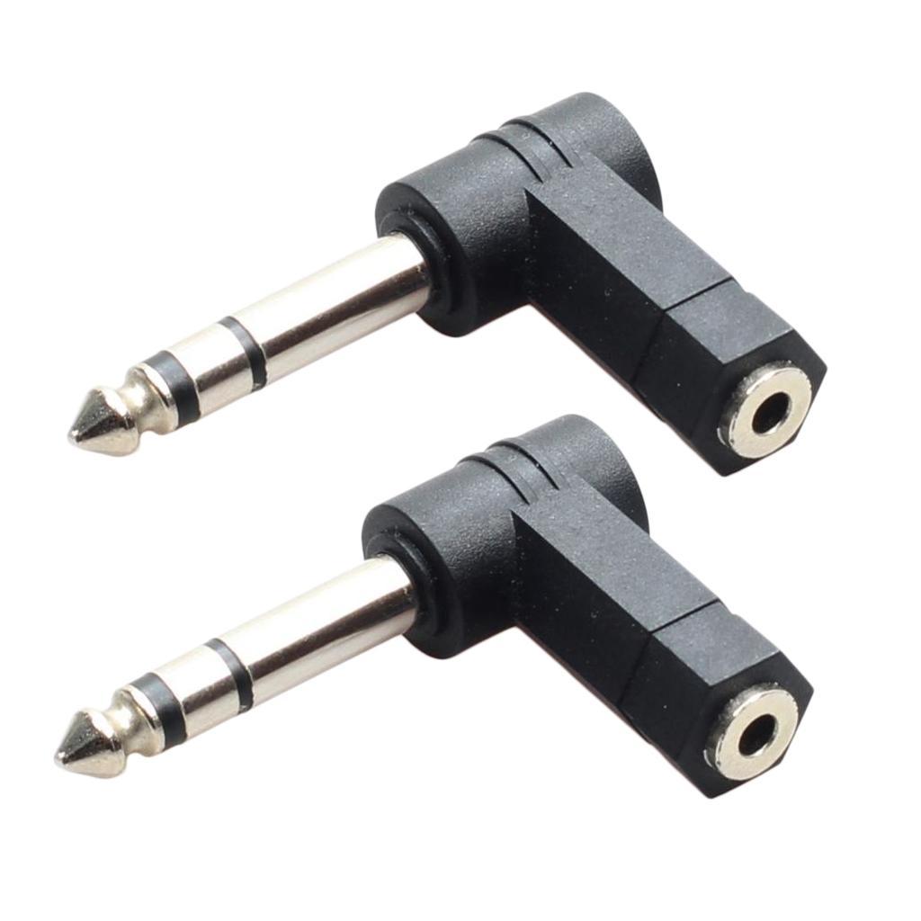 3.5mm to 6.35mm 1/8"-1/4" - Adapter