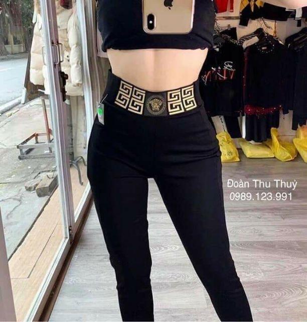 Quần legging cạp cao