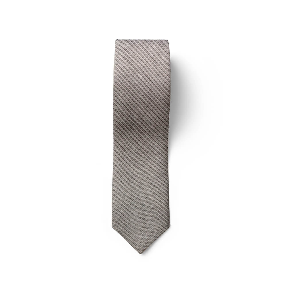 Cà vạt nam, cà vạt bản nhỏ, cà vạt 6cm-Cà vạt lẻ bản nhỏ 6cm màu xám trơn