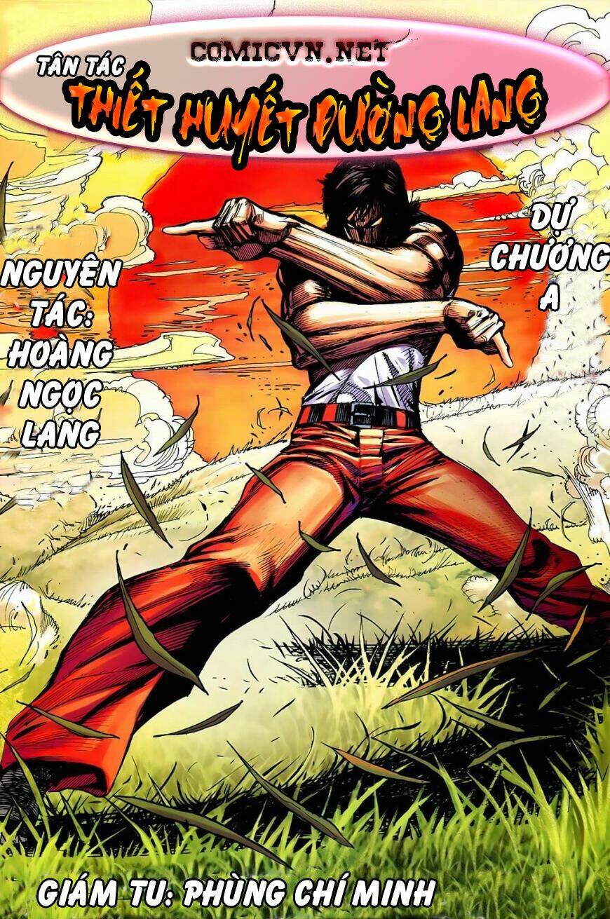 thiết huyết đường lang chapter 1 1