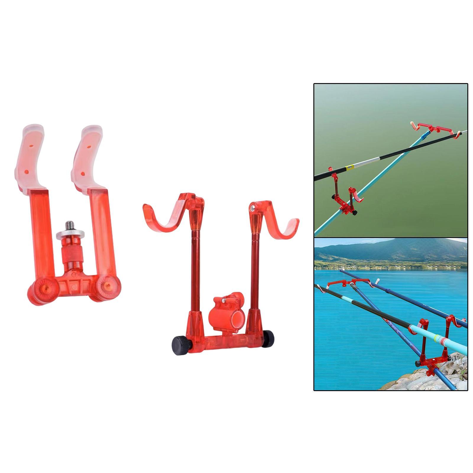 Fishing Rods Holder Rest, Fishing Pole Support Rack, Portable Adjustable Tool, Fishing Rod Rack Stand Fishing Rod