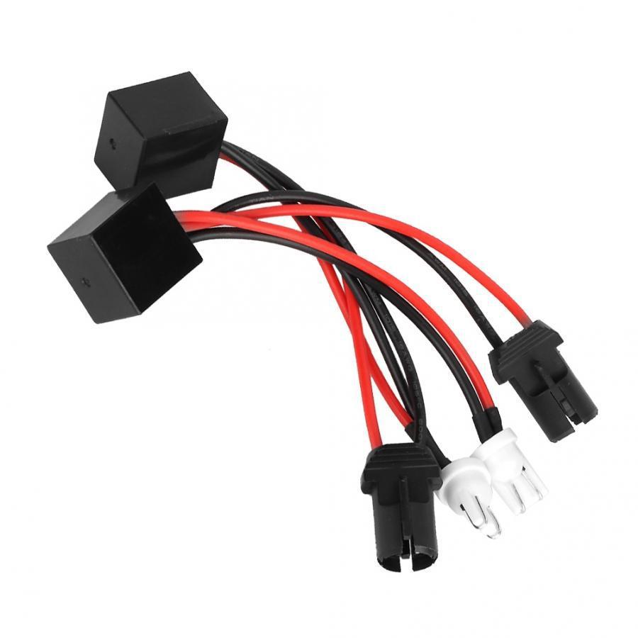 Phong cách mới nhất xe hơi T10 Bộ giải mã LED ánh sáng nhỏ dẫn điện chiều rộng đường đèn halogen sang bộ giải mã lỗi LED