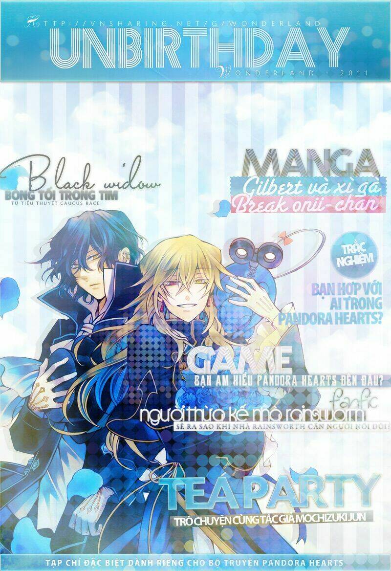 unbirthday - pandora hearts online magazine chapter 1 1