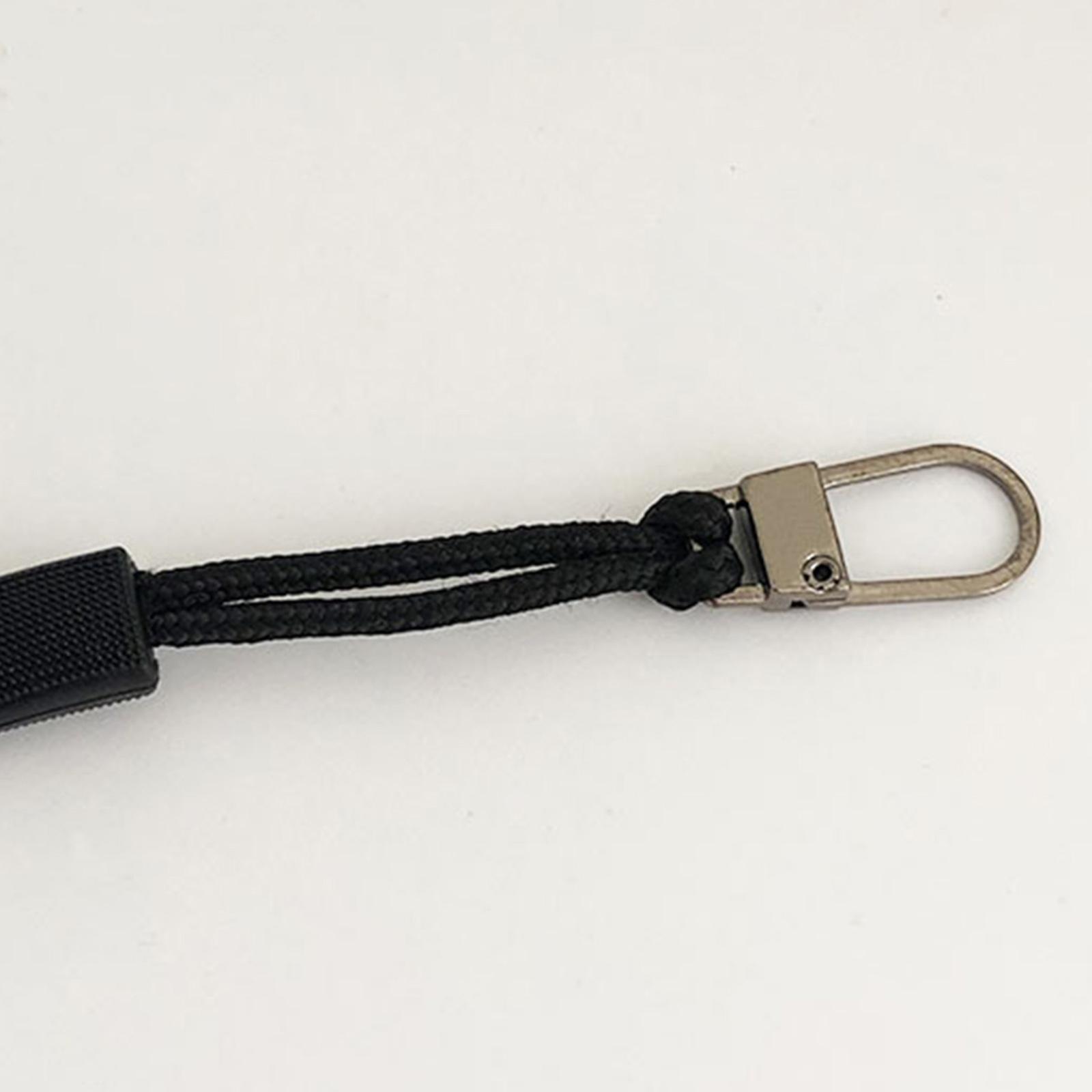 12 Pieces  Durable Cord Extension for Luggage Coat Black