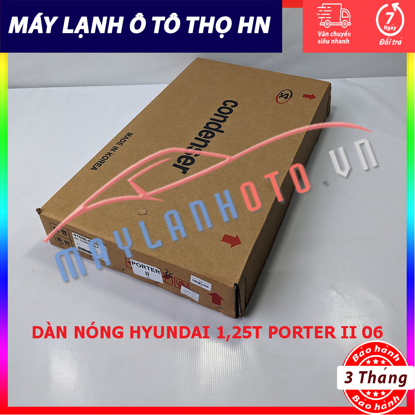 Dàn  nóng Hyundai 1,25T Porter 2 đời 2006 Hàng xịn Hàn Quốc