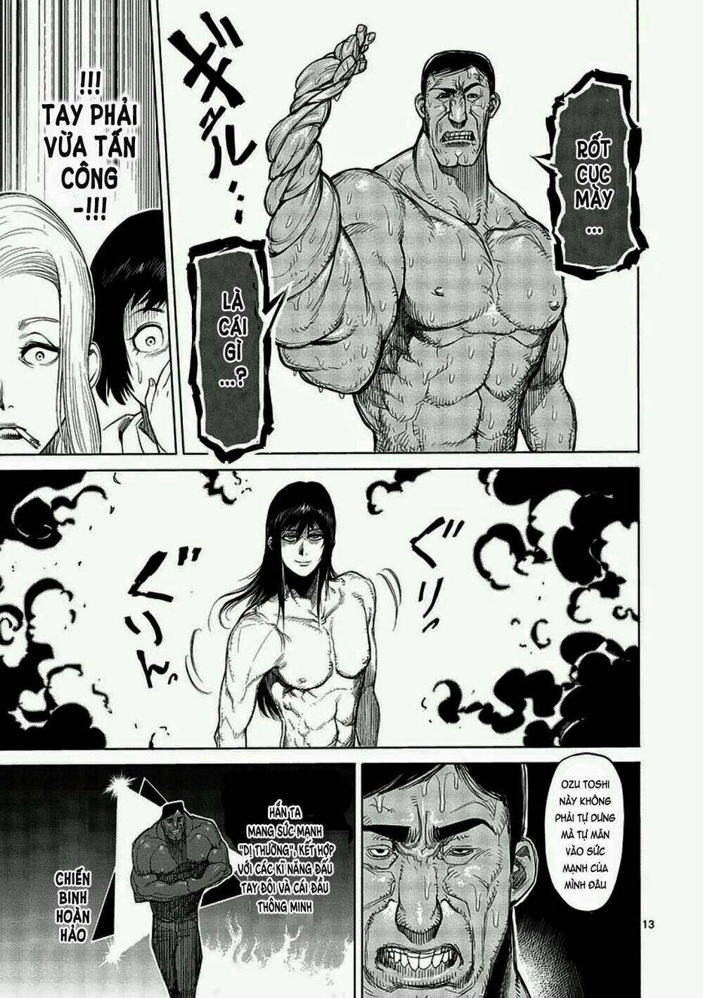 tokita ouma - đấu sĩ atula chapter 12 13