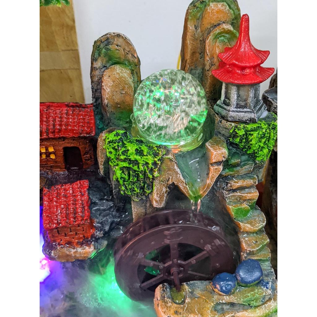 THÁC NƯỚC MINI ĐỂ BÀN – NGÔI NHÀ ĐỎ
