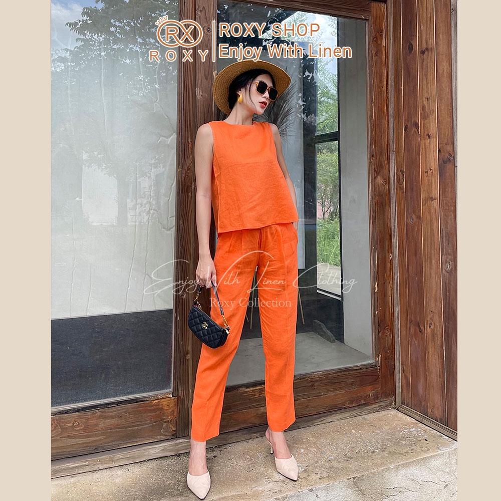 Quần Linen Baggy Cao Cấp Form Vừa