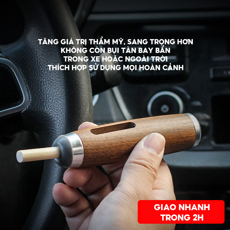 Cây Đựng Kiêm Gạt Tàn Bằng Gỗ Phong Cách Sang Trọng Quý Tộc