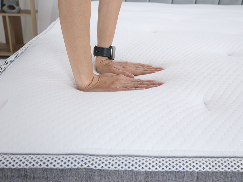 Nệm lò xo túi cao cấp cho giường 1m6 WESTON độ đàn hồi tốt, vỏ vải polyester mềm mịn, kích thước 198x152x21cm (DxRxC) | Index Living Mall - Phân phối độc quyền tại Việt Nam