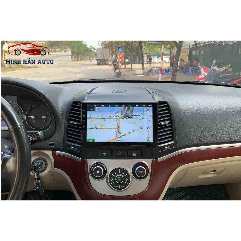 Màn hình Android cho xe HYUNDAI SANTAFE 2006-2011, độ phân giải HD, cảm ứng mượt mà- đầu android trên ô tô, cam lùi ô tô