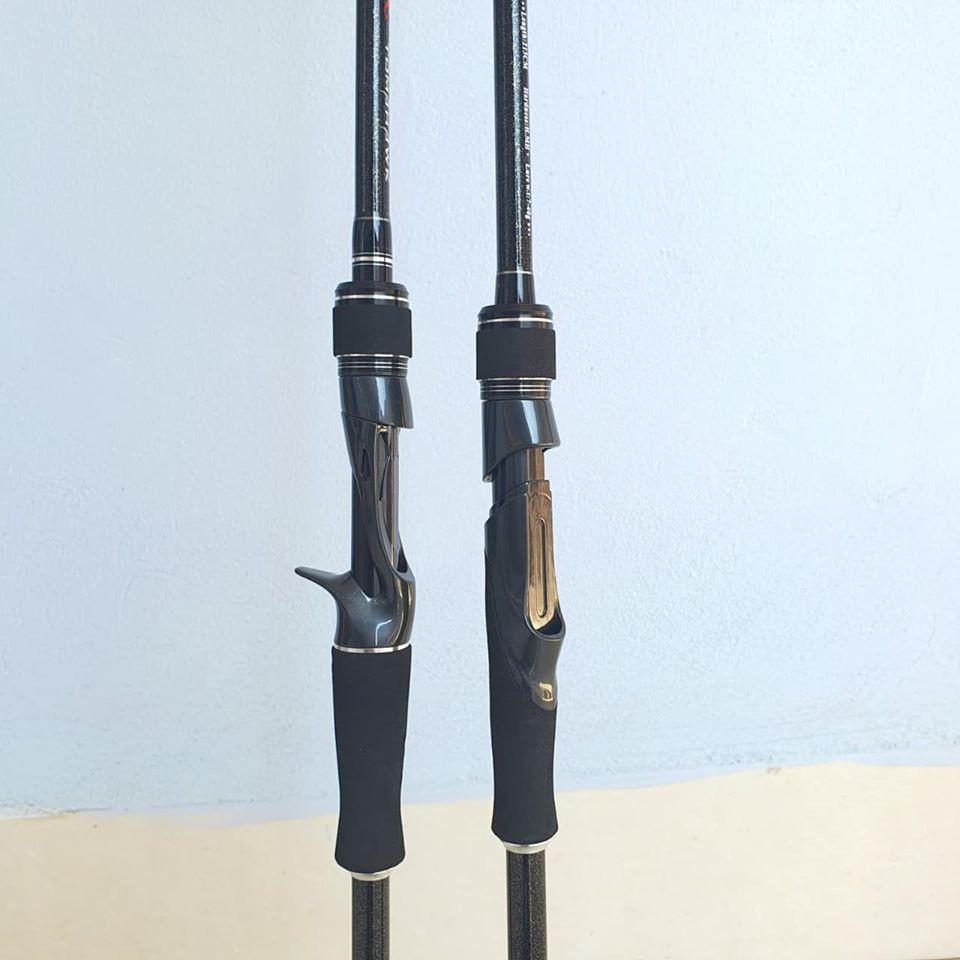 Cần lure Tomahawk bạo lực 2 ngọn MH+H