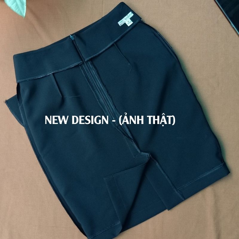 Chân váy bút chì có túi Váy công sở cao cấp form chuẩn dáng đẹp vải kaki thun co giãn New Design CV0005