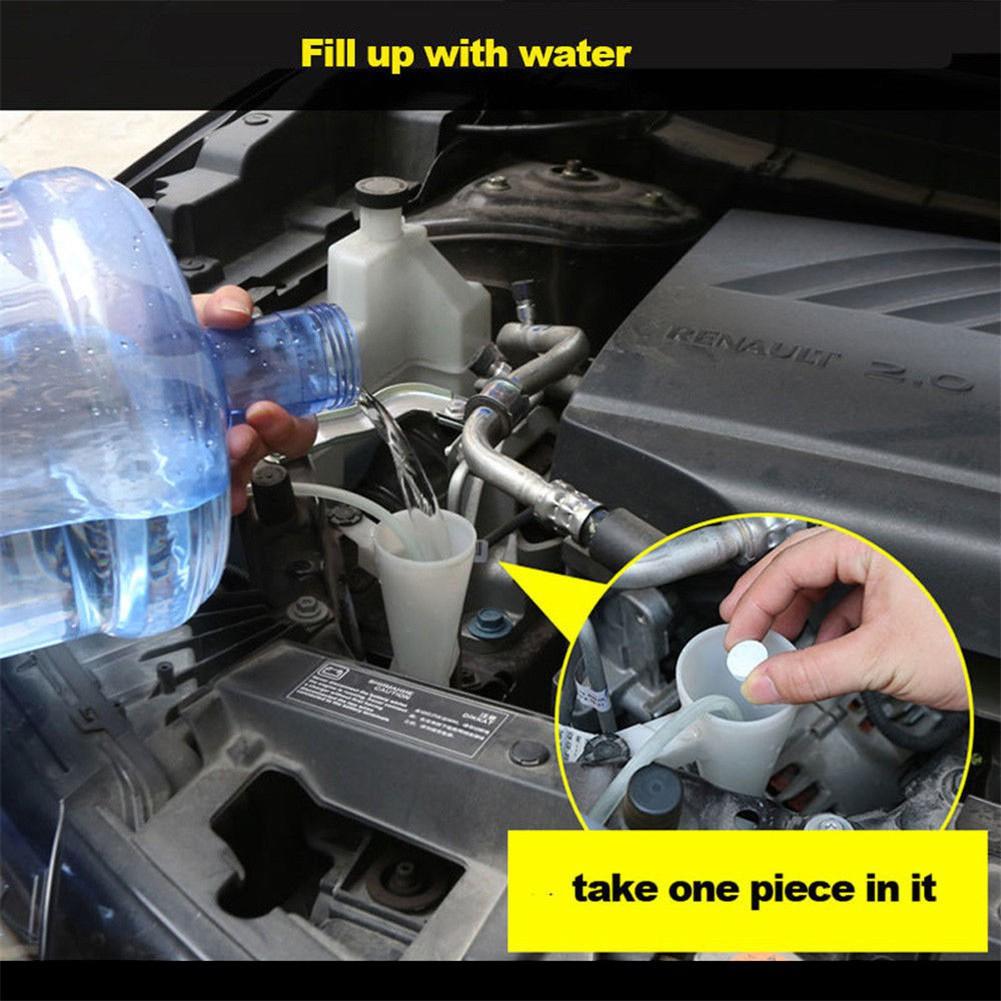 Viên sủi vệ sinh kính xe ô tô sử dụng tiện lợi 2.5-4l
