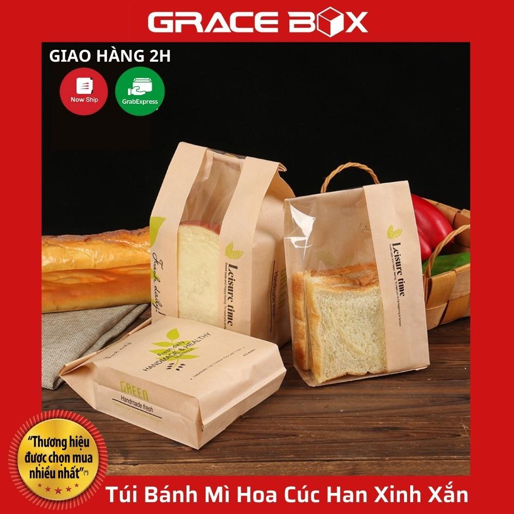 Xấp 10 Túi Bánh Mì Ngọt, Bánh Mì Hoa Cúc Han Xinh Xắn