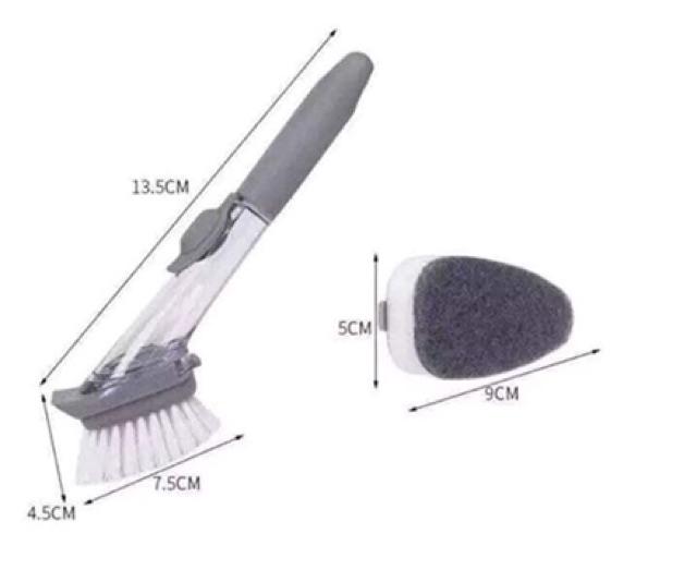 CHỔI CỌ RỬA KÈM BÌNH XỊT TIỆN LỢI