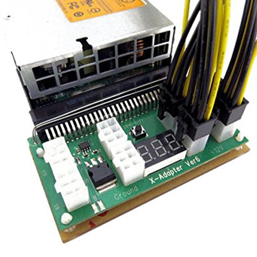 94% 750 Watt Power Supply for GPU Open Rig , ZEC