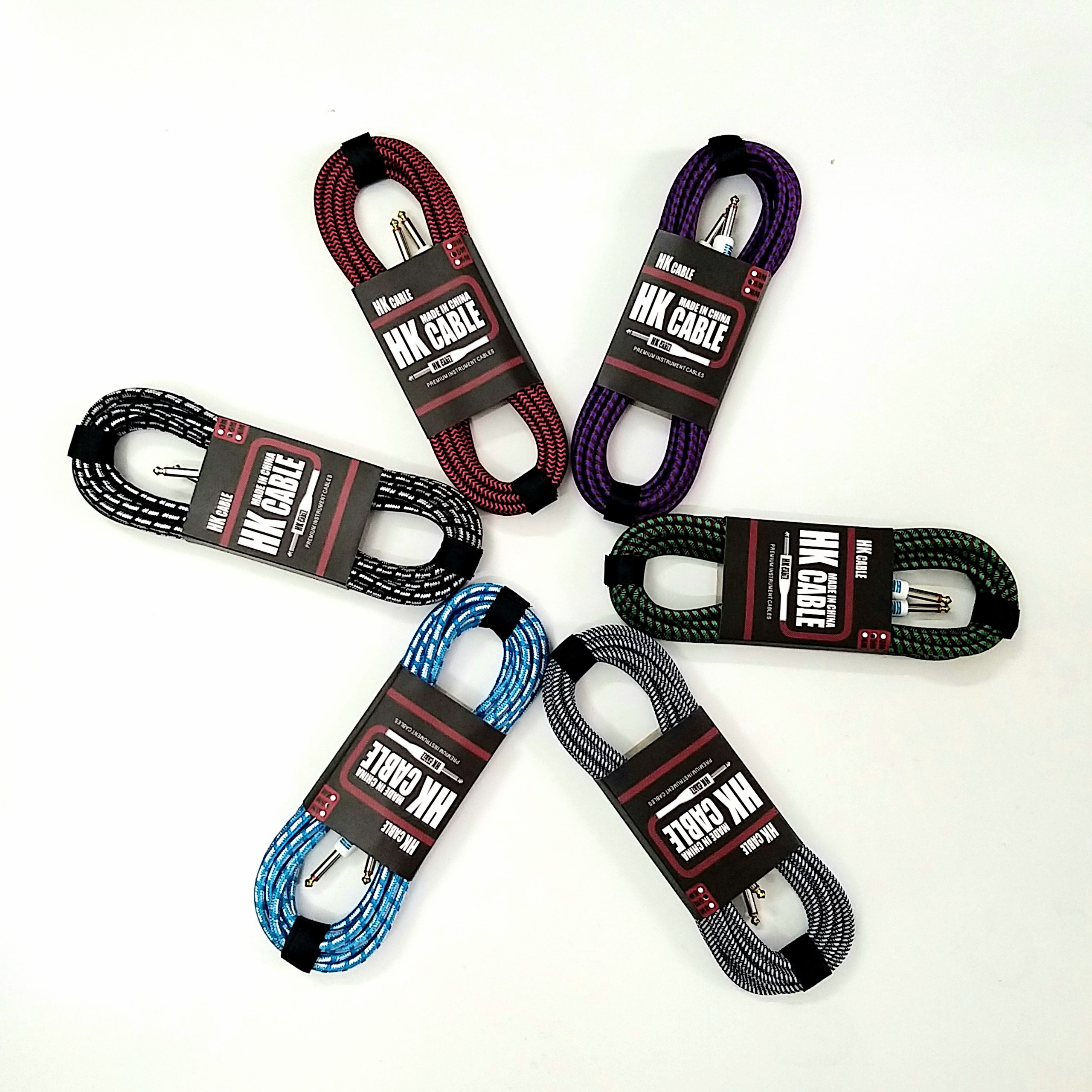 Dây kết nối tín hiệu Guitar HK cable TH01 -Giao màu ngẫu nhiên