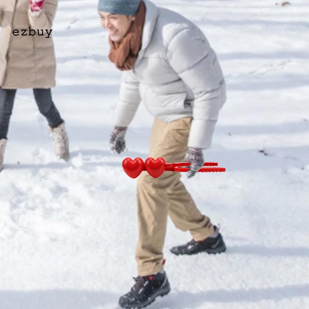 Kẹp làm bóng tuyết chống dính chống biến dạng tay cầm màu sắc trơn cho trẻ em