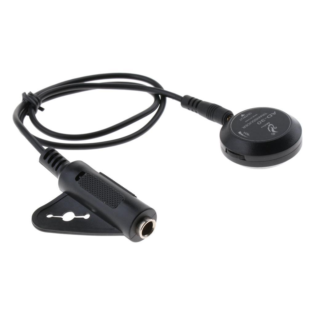Guitar EQ Pickup Piezo Transducer for Acoustic Guitar Ukulele Mandolin Banjo