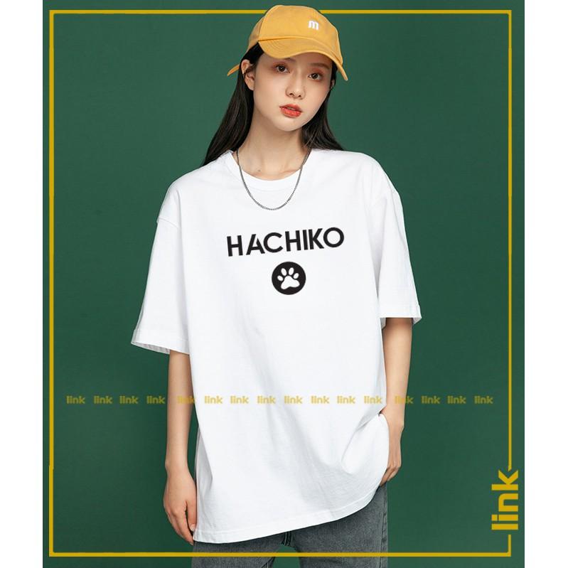 Áo thun tay lỡ HACHIKO dáng rộng unisex