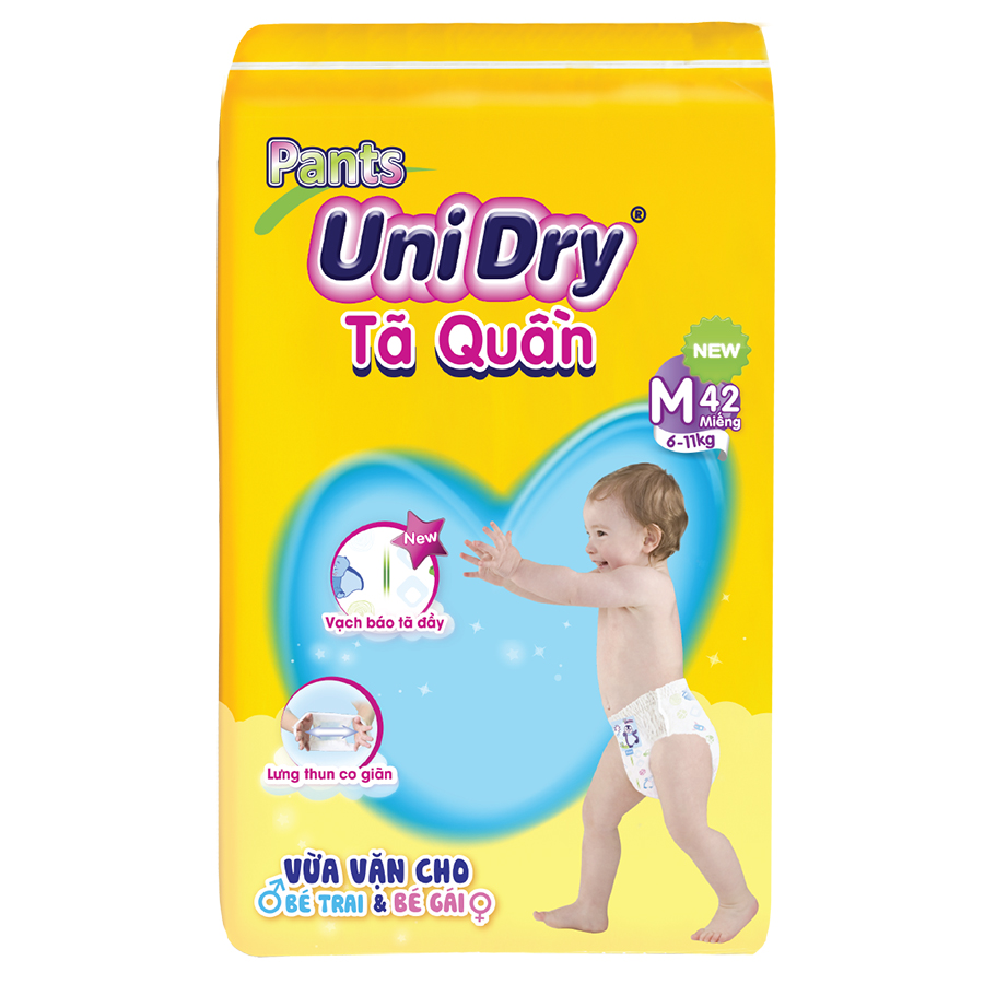 Combo 2 gói Tã quần Unidry M42