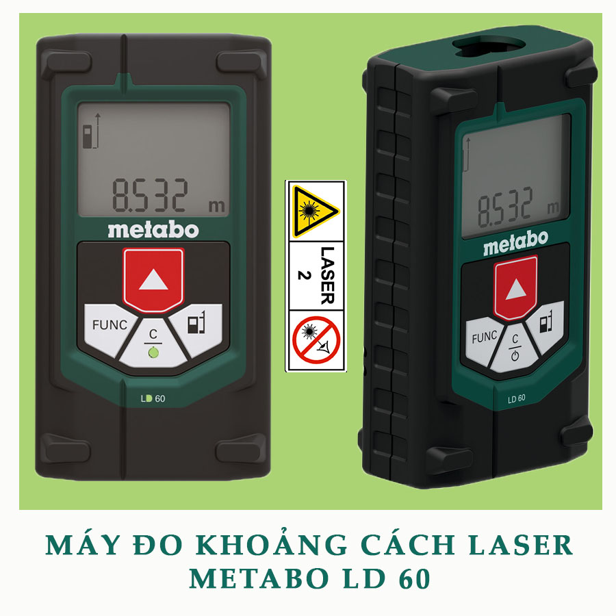 Máy Đo Khoảng Cách Laser Metabo LD 60