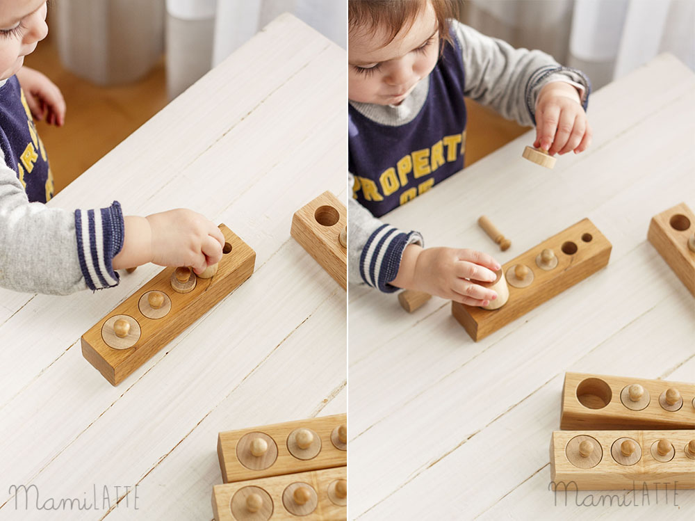 Bộ Núm trụ Montessori